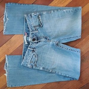 Aeropostale Hailey skinny flare light-wash jeans